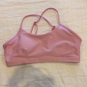 ALO Yoga Blush Pink Activewear Top